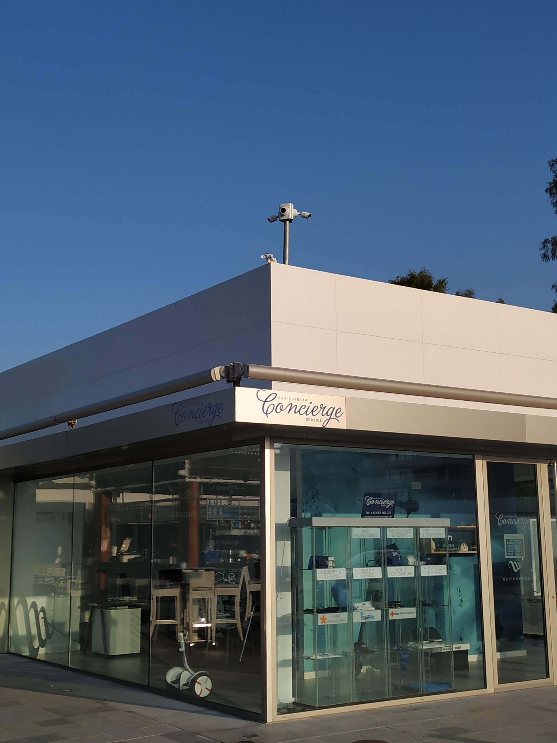 CCTV y Telefonía IP en Marina Ibiza